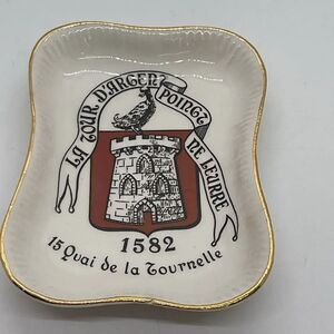 Vintage Longchamp France Trinket Dish/Ashtray - CHIP see photos